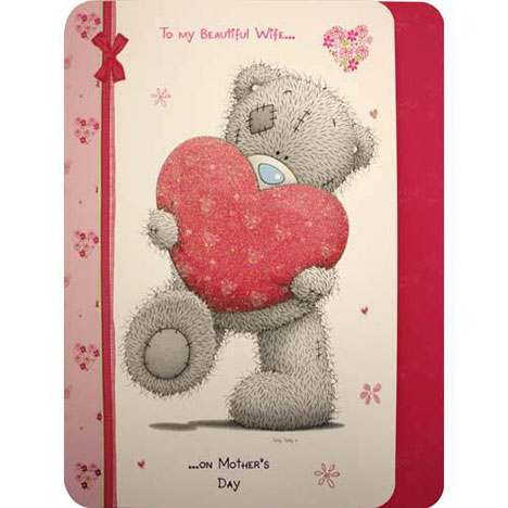 Wife Mothers Day Me to You Bear Card £3.45